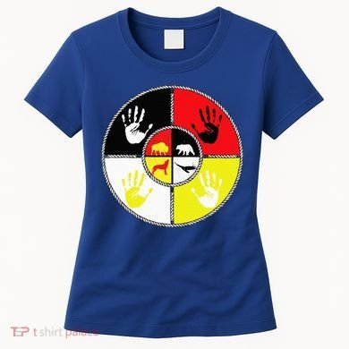 Native Americans Medicine Wheel Mmiw Women's T-Shirt