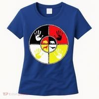 Native Americans Medicine Wheel Mmiw Women's T-Shirt thumb 0