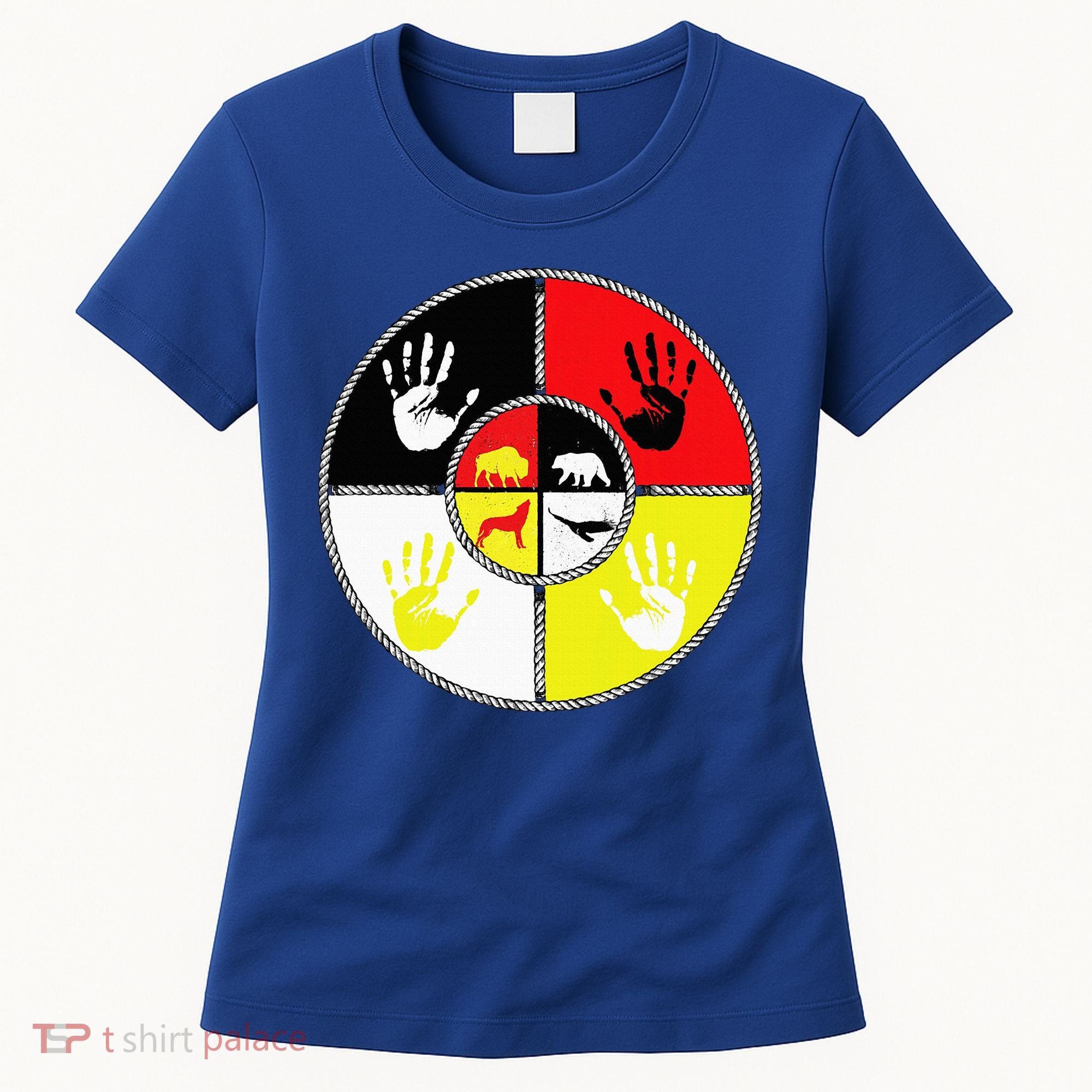 Native Americans Medicine Wheel Mmiw Women's T-Shirt