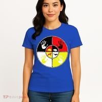 Native Americans Medicine Wheel Mmiw Women's T-Shirt thumb 4