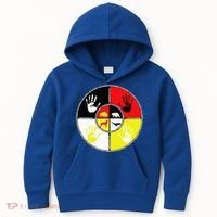Native Americans Medicine Wheel Mmiw Kids Hoodie thumb 0