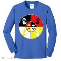 Native Americans Medicine Wheel Mmiw Kids Long Sleeve Shirt thumb 0