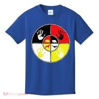 Native Americans Medicine Wheel Mmiw Kids T-Shirt thumb 0