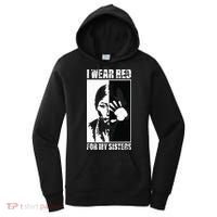 Native America MMIW Awareness I Wear Red For My Sisters Women's Hoodie thumb 0