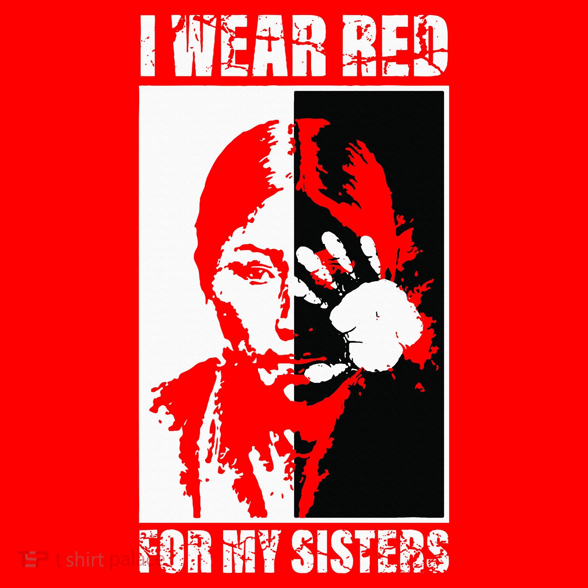 Native America MMIW Awareness I Wear Red For My Sisters Long Sleeve Shirt