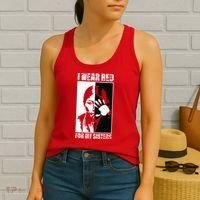 Native America MMIW Awareness I Wear Red For My Sisters Women's Tank Top thumb 2