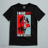 Native America Mmiw Awareness I Wear Red For My Sisters T-Shirt thumb 5
