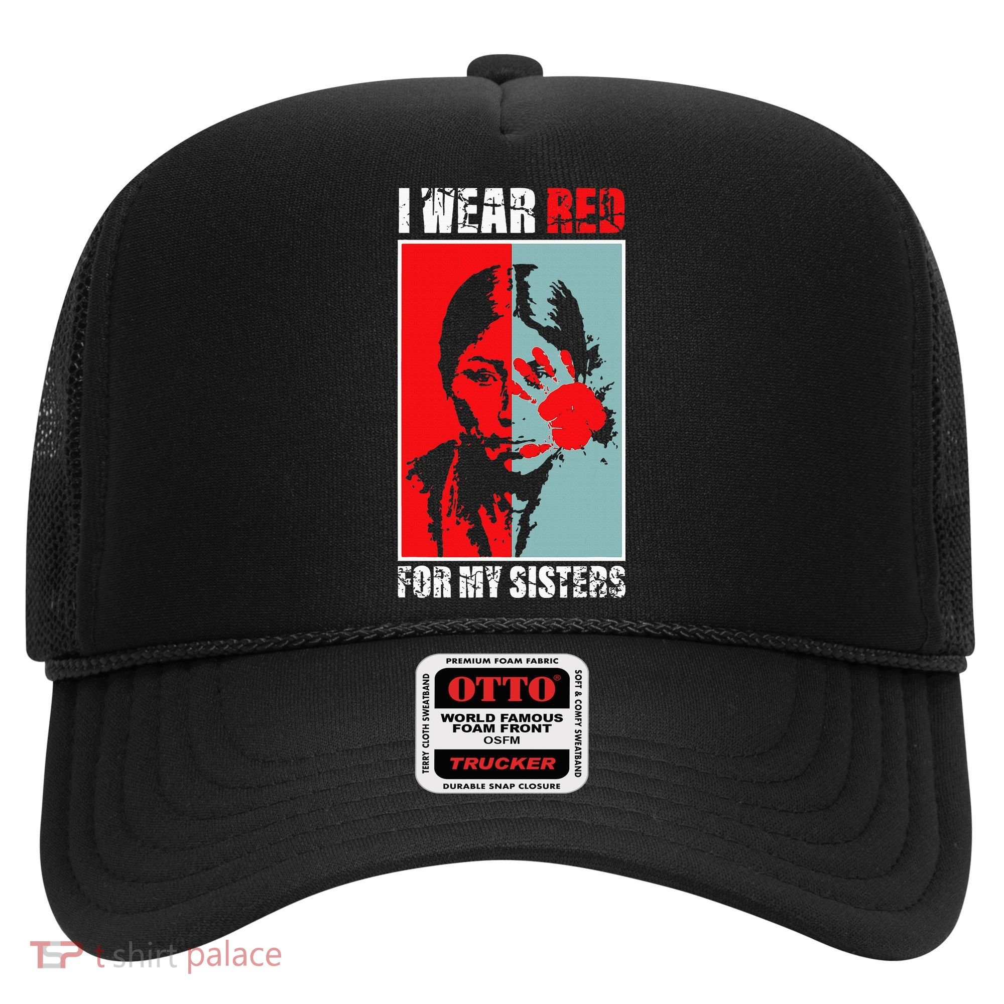 Native America Mmiw Awareness I Wear Red For My Sisters Hat
