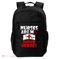 Nurses Are My Super Heroes Funny Cool Gift Backpack thumb 0