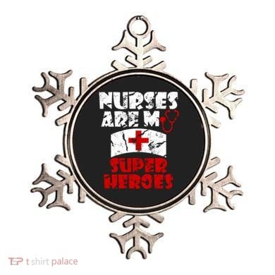 Nurses Are My Super Heroes Funny Cool Gift Ornament