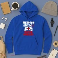 Nurses Are My Super Heroes Funny Cool Gift Hoodie thumb 3