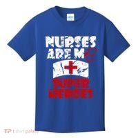 Nurses Are My Super Heroes Funny Cool Gift Kids T-Shirt thumb 0