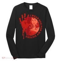 Native America Mmiw Awareness I Wear Red For My Sisters Long Sleeve Shirt thumb 0