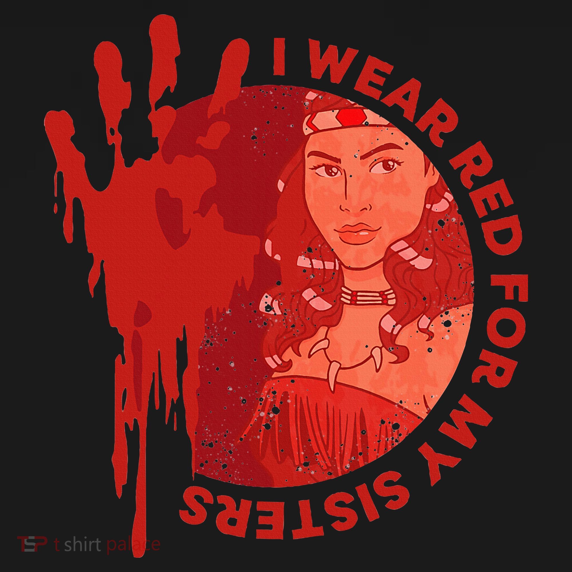Native America Mmiw Awareness I Wear Red For My Sisters Sweatshirt
