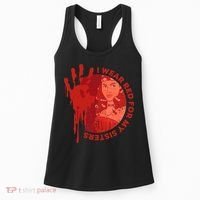 Native America Mmiw Awareness I Wear Red For My Sisters Women's Tank Top thumb 0