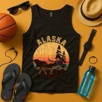 Native America Mmiw Awareness I Wear Red For My Sisters Tank Top thumb 4