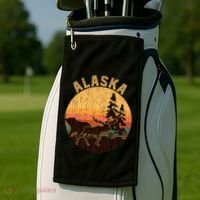 Native America Mmiw Awareness I Wear Red For My Sisters Golf Towel thumb 2