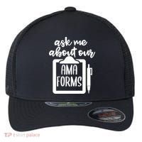 Nurse Ask Me About Ama Forms Flexfit Unipanel Trucker Cap thumb 0