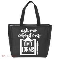 Nurse Ask Me About Ama Forms Tote Bag thumb 0