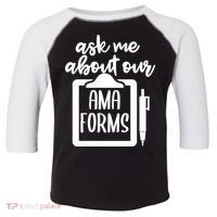 Nurse Ask Me About Ama Forms Toddler Fine Jersey T-Shirt thumb 0