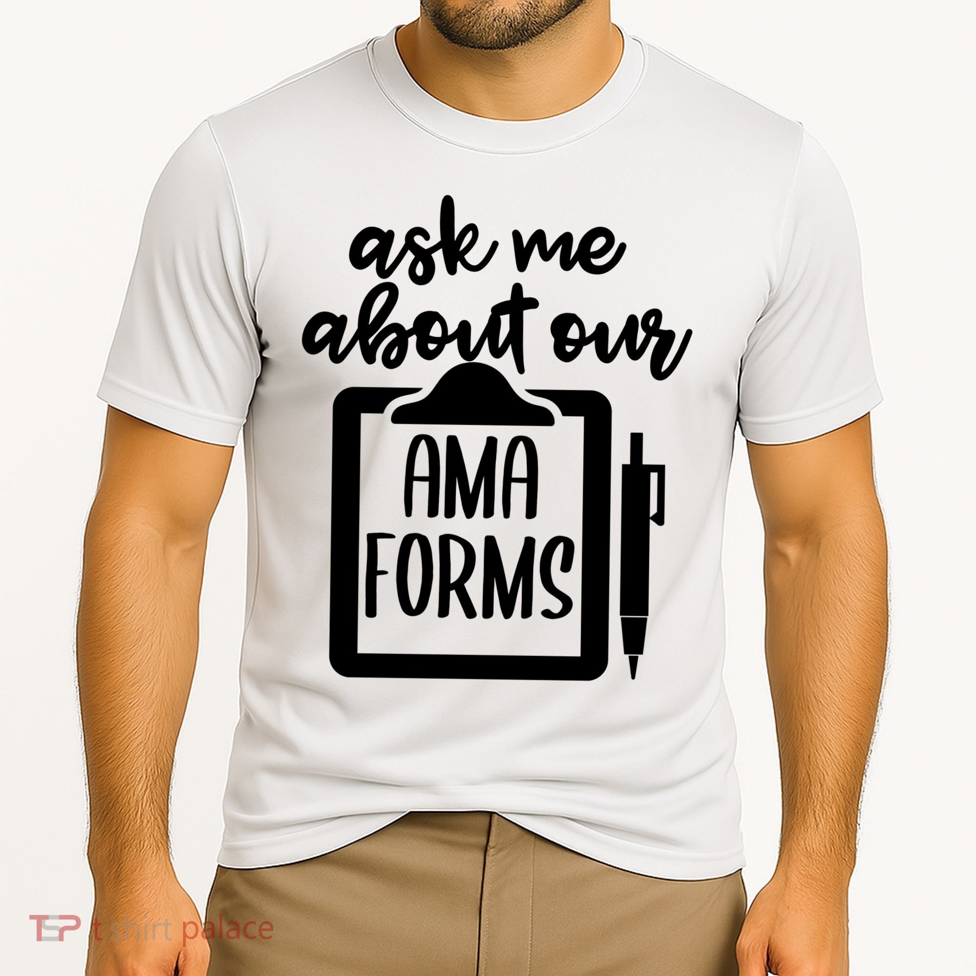Nurse Ask Me About Ama Forms Cooling Performance Crew T-Shirt