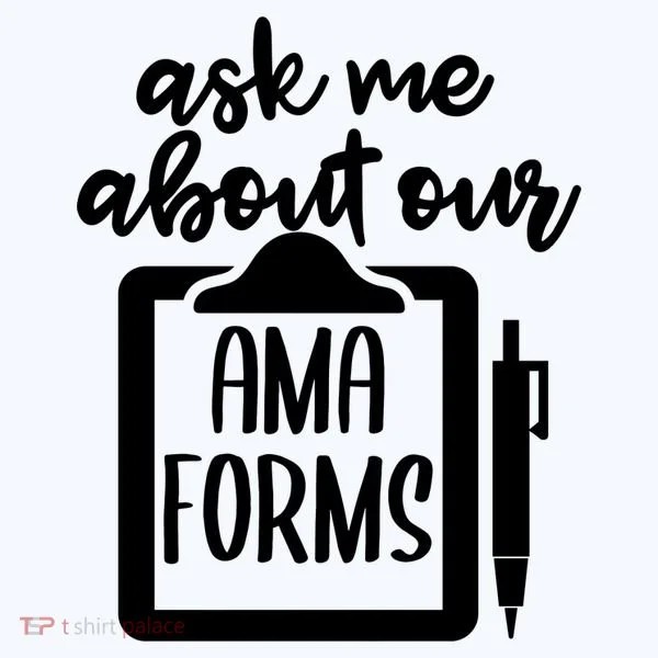 Nurse Ask Me About Ama Forms Bucket Hat