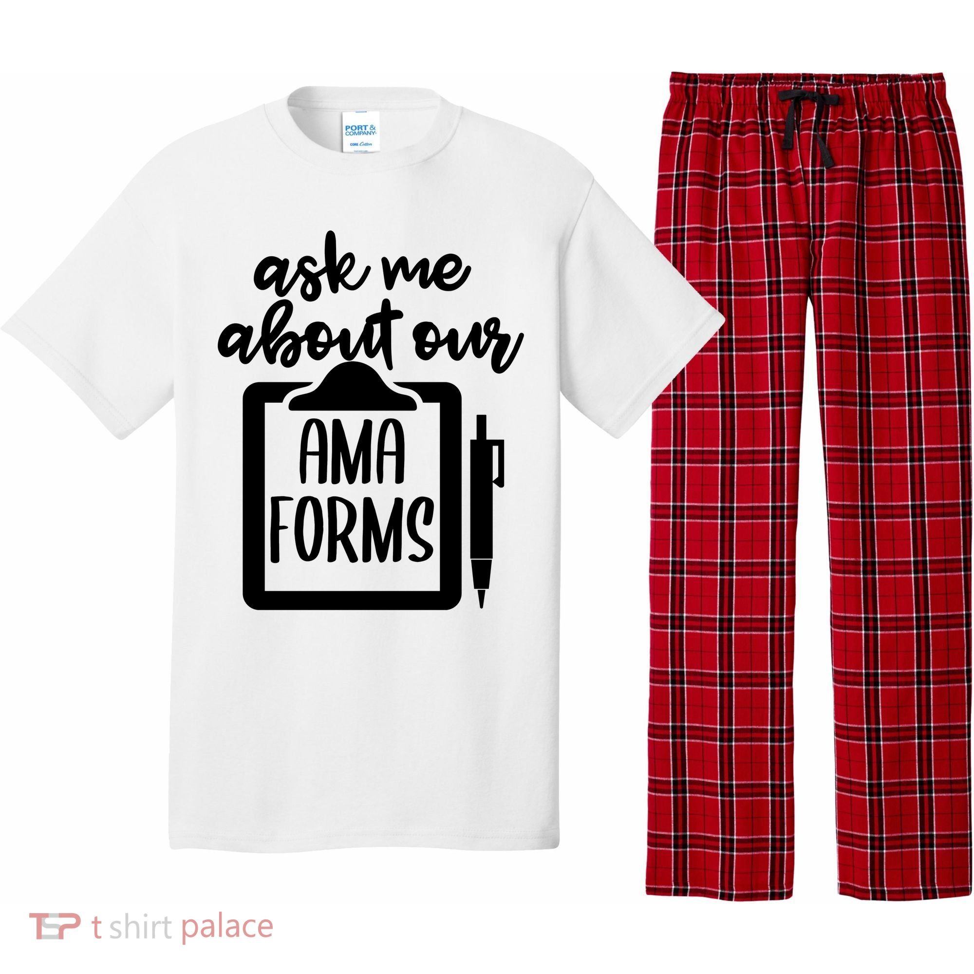 Nurse Ask Me About Ama Forms Pajama Set