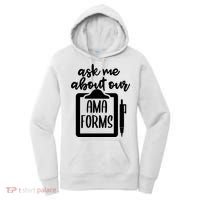 Nurse Ask Me About Ama Forms Women's Hoodie thumb 0