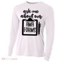 Nurse Ask Me About Ama Forms Cooling Performance Long Sleeve Crew thumb 0