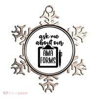 Nurse Ask Me About Ama Forms Ornament thumb 0