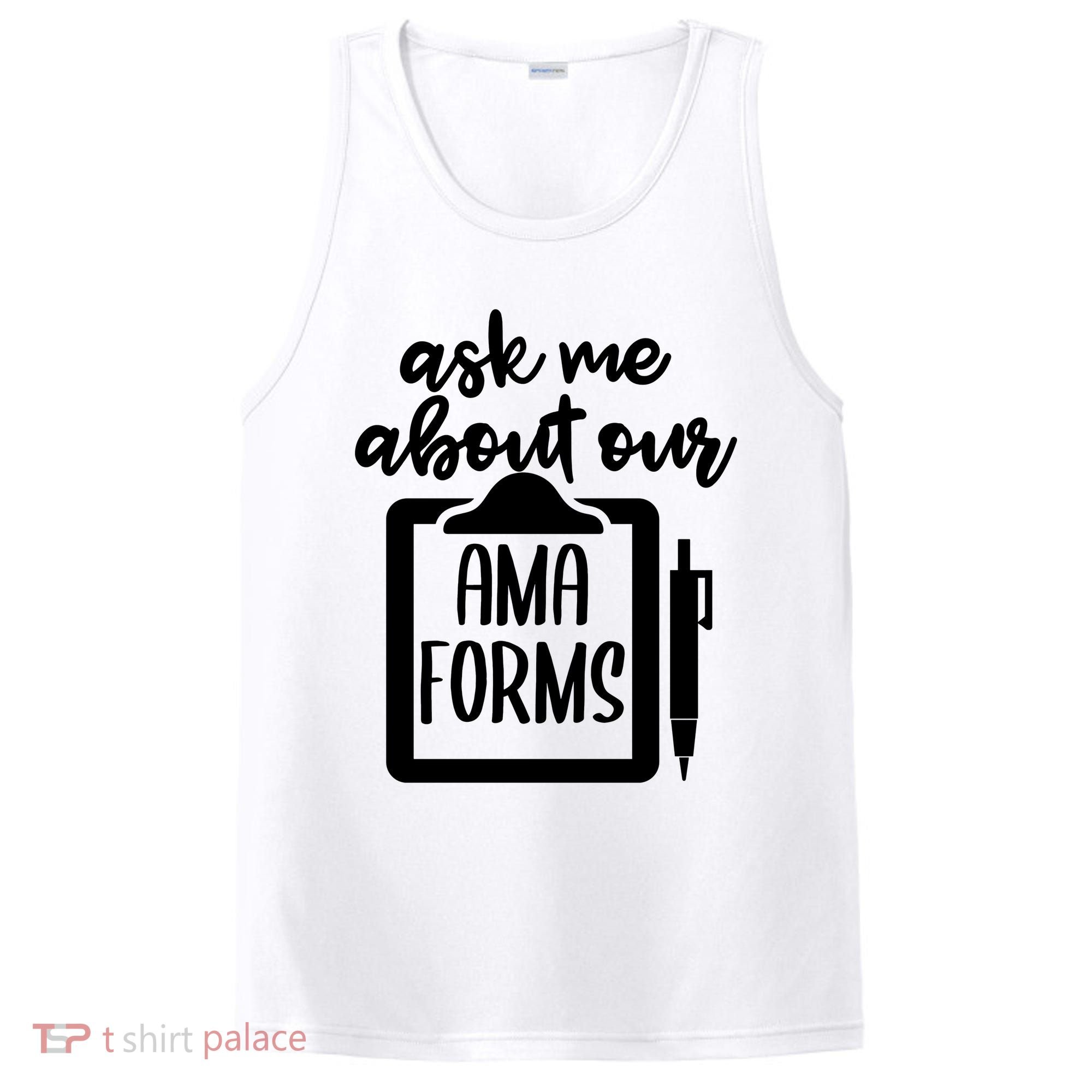 Nurse Ask Me About Ama Forms PosiCharge Competitor Tank