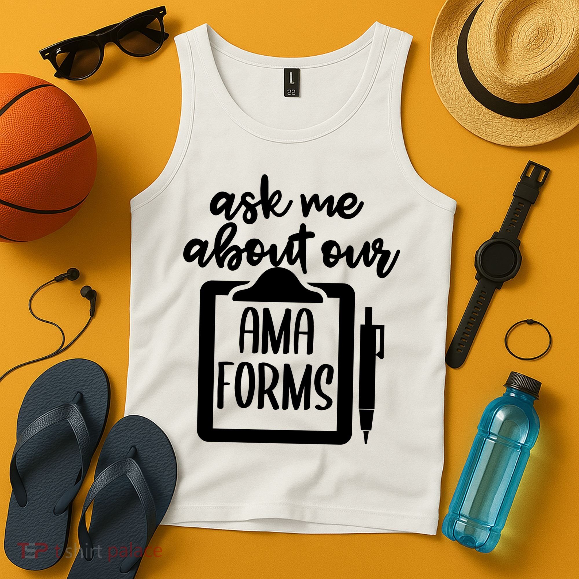Nurse Ask Me About Ama Forms Tank Top
