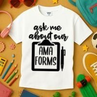 Nurse Ask Me About Ama Forms Kids T-Shirt thumb 3