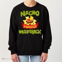 NACHO AVERAGE MAVERICK Funny Birthday Personalized Name Gift Women's Sweatshirt thumb 0