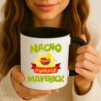 NACHO AVERAGE MAVERICK Funny Birthday Personalized Name Gift Coffee Mug thumb 3