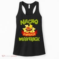 NACHO AVERAGE MAVERICK Funny Birthday Personalized Name Gift Women's Tank Top thumb 0