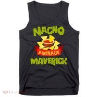 NACHO AVERAGE MAVERICK Funny Birthday Personalized Name Gift Tank Top thumb 0