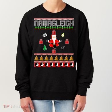 Namasleigh Ugly Christmas Women's Sweatshirt