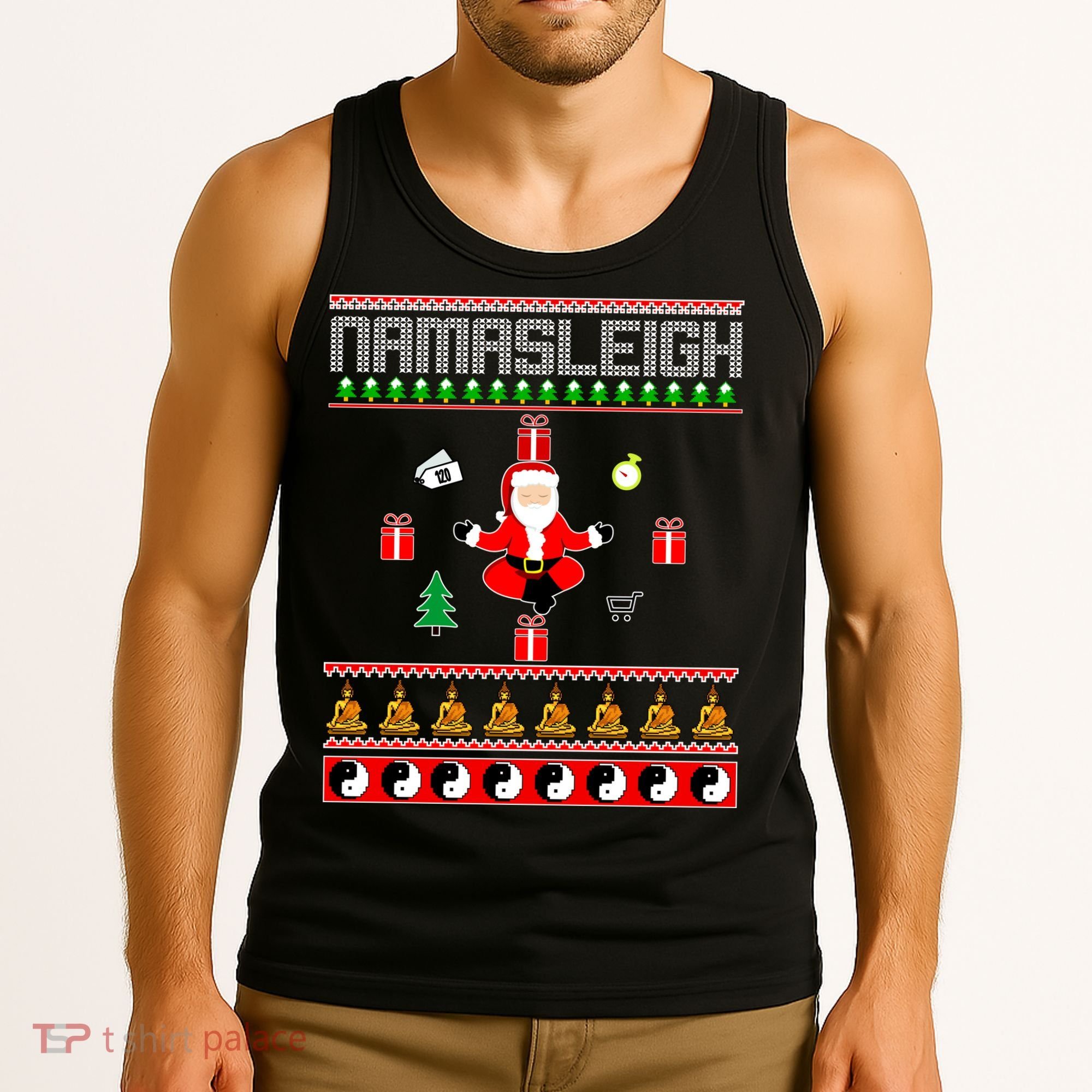 Namasleigh Ugly Christmas Tank Top