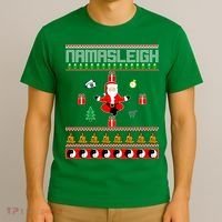 Namasleigh Ugly Christmas T-Shirt thumb 3