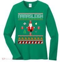 Namasleigh Ugly Christmas Women's Long Sleeve Shirt thumb 0