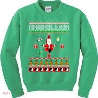 Namasleigh Ugly Christmas Kids Sweatshirt thumb 0