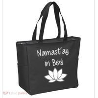Namastay In Bed Tote Bag thumb 2