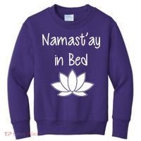Namastay In Bed Kids Sweatshirt thumb 0