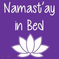 Namastay In Bed Kids Hoodie thumb 2