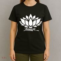 Namaste Lotus T-Shirt thumb 4