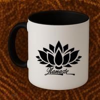 Namaste Lotus Coffee Mug thumb 2