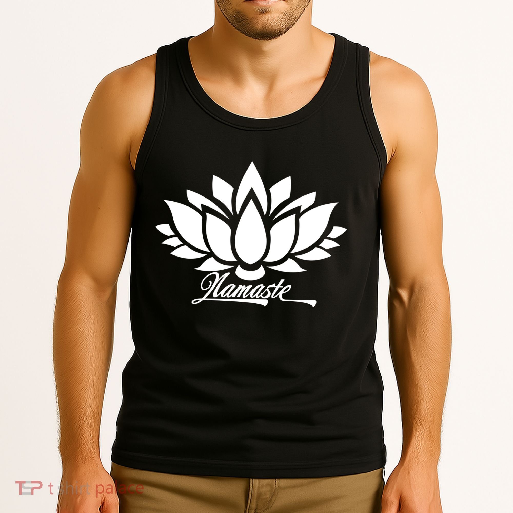 Namaste Lotus Tank Top