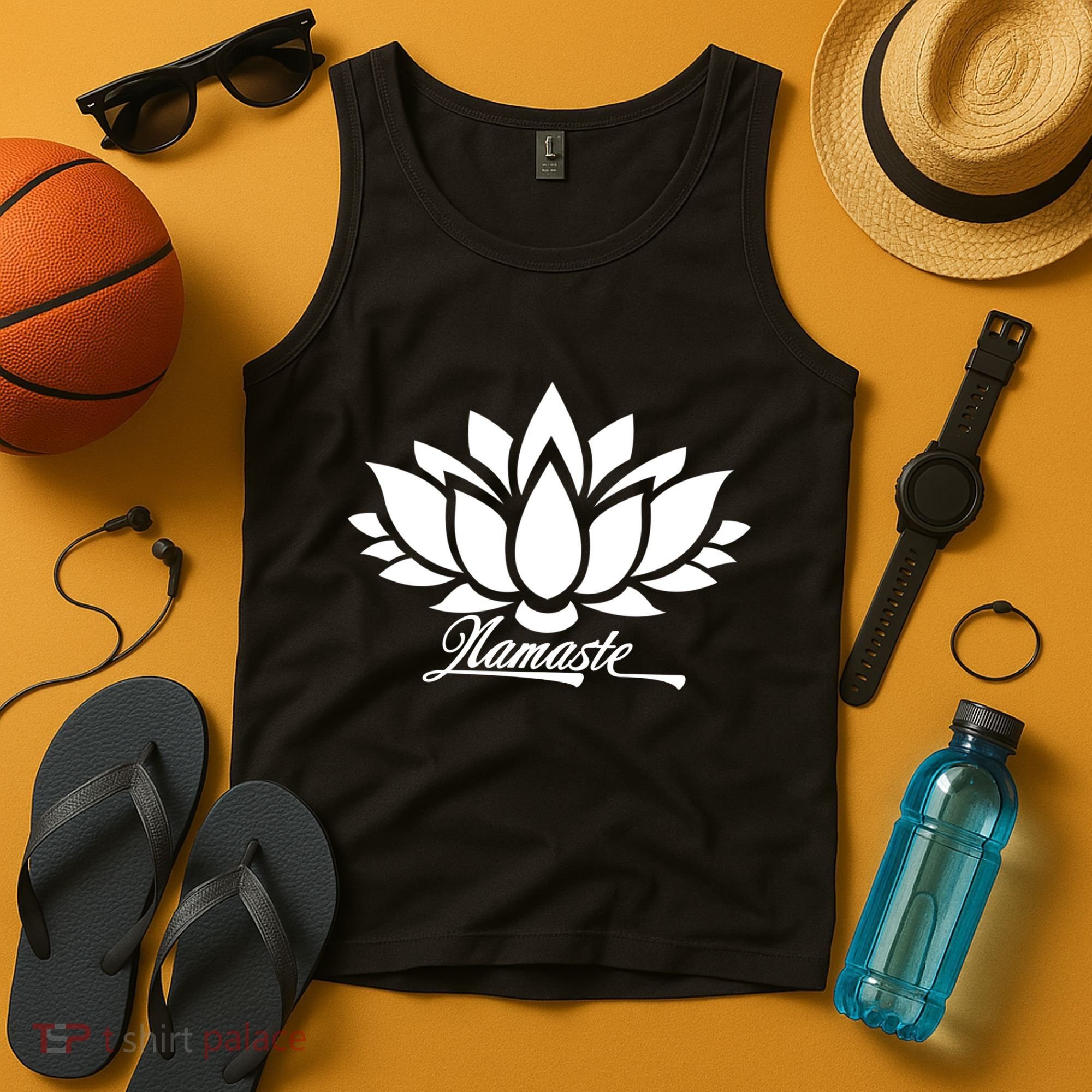 Namaste Lotus Tank Top