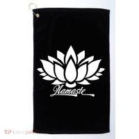 Namaste Lotus Golf Towel thumb 0
